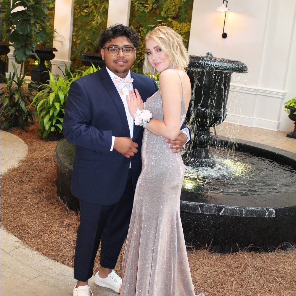 Blush Prom Dress